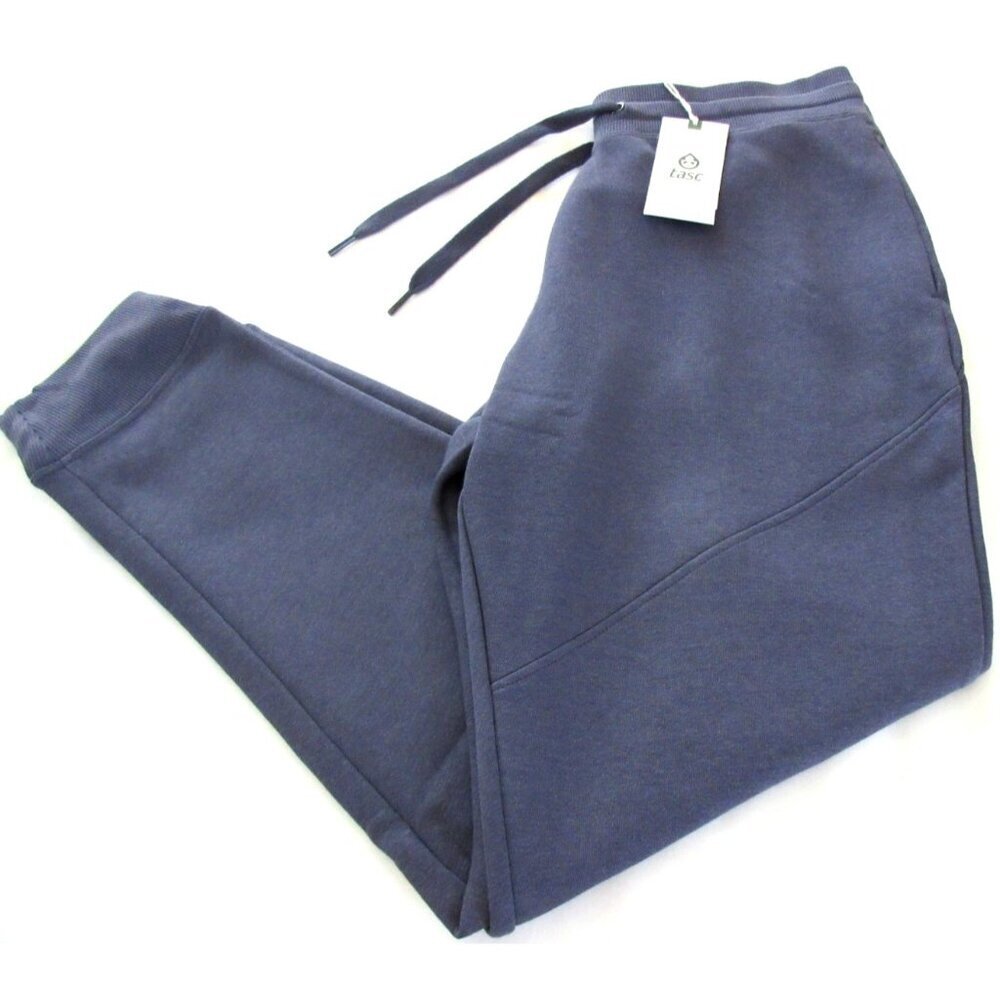 Tasc Performance Women's Legendary Fleece Cotton Jogger Pants Shadow Purple NWT - Picture 2 of 12